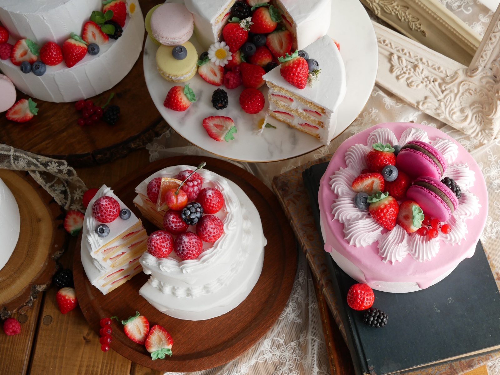 Felice のクレイケーキ制作実例|ウエディング向けフェイクケーキ