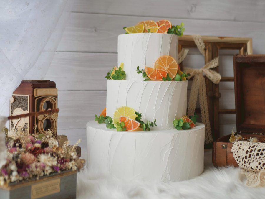 ウエディングクレイケーキ