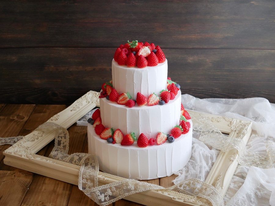 ブライダル用フェイクケーキ制作実例