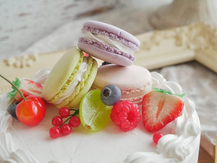 ウエディングケーキ制作例|クレイ造形